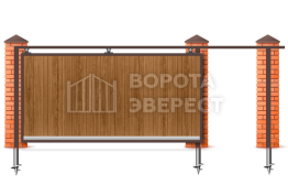 Откатные ворота 7 м 7000×2800 ВЭ-5811